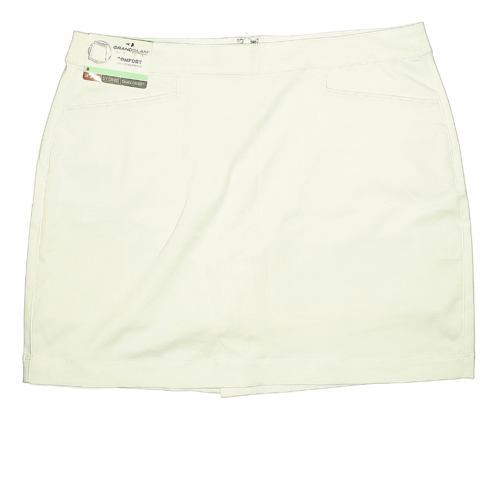 Grand Slam White Performance Mini Skort